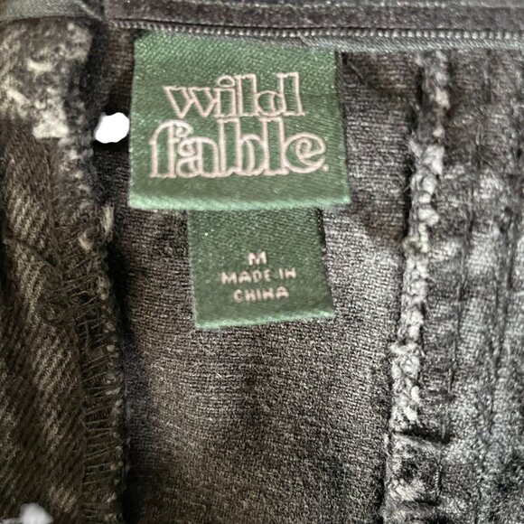 Wild Fable Black Denim Strapless Mini Dress Y2K Streetwear Grunge Festival - Picture 3 of 9